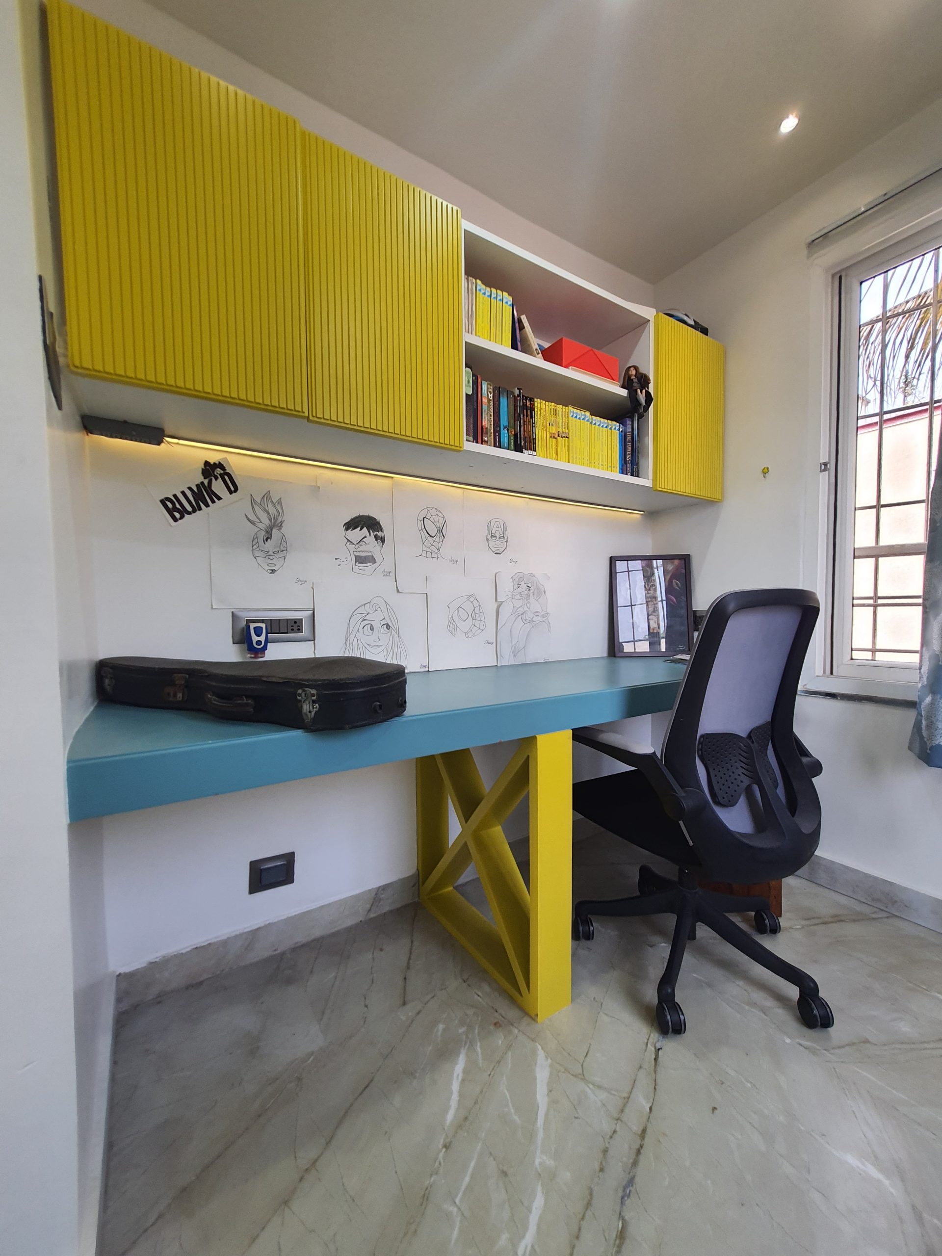 Study room Interior design and furniture design best architect and interior design in Pune